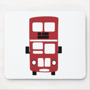 Tapis De Souris Mousepad rouge à deux étages