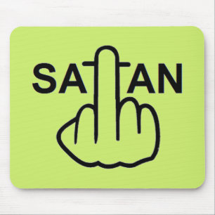 Tapis De Souris Mousepad Satan Flip