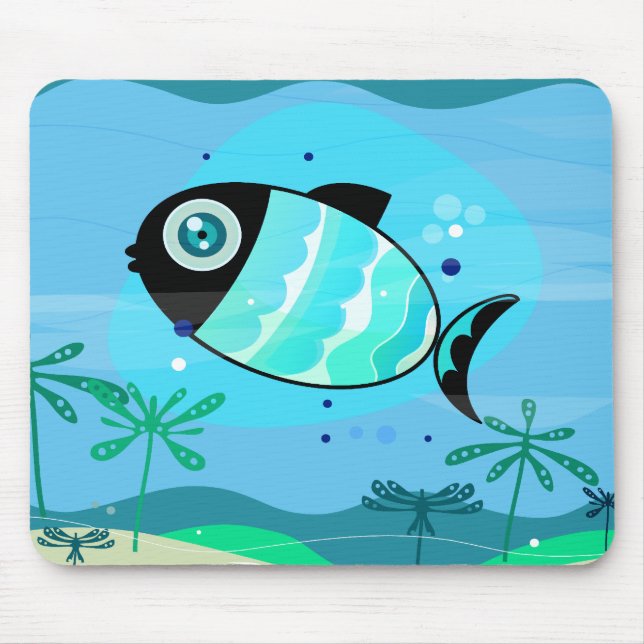Tapis De Souris Mousepad sous-marin (Devant)