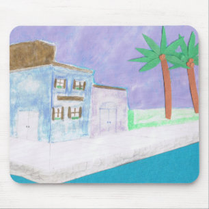 Tapis De Souris Mousepad sur une scène caribéenne