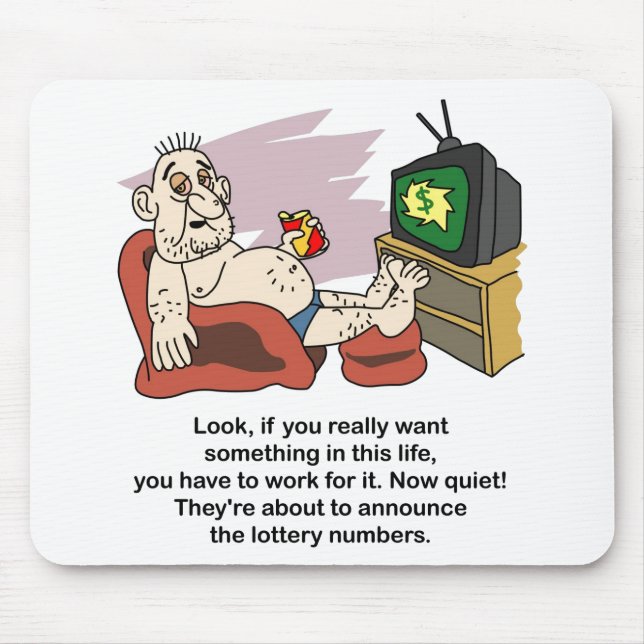 Tapis De Souris Mousepad : Travail (Devant)