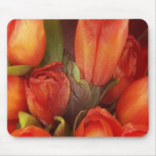 Tapis De Souris Mousepad - Tulipes rouges