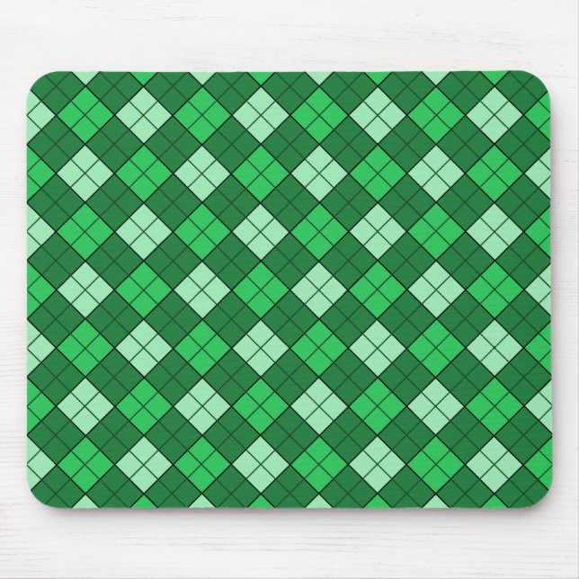Tapis De Souris Mousepad vert (Devant)