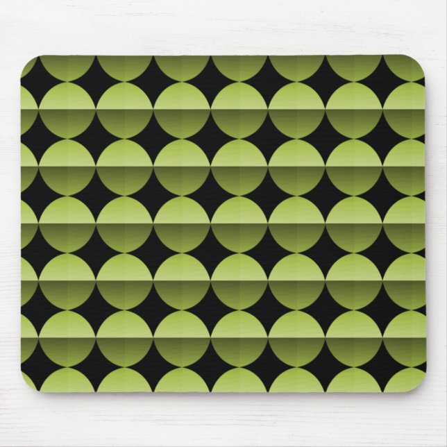 Tapis De Souris Mousepad vert olive (Devant)