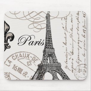 Tapis De Souris Mousepad vintage de Paris…