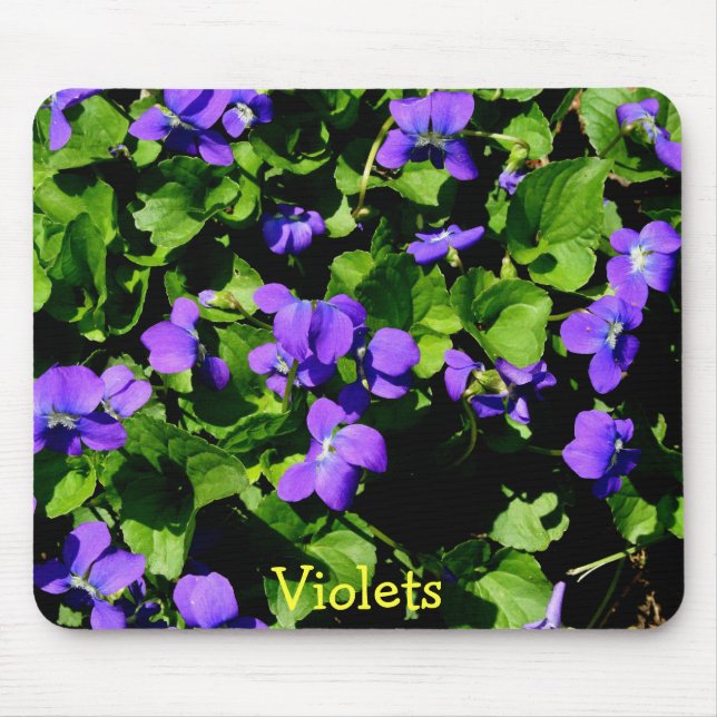 Tapis De Souris Mousepad violet (Devant)