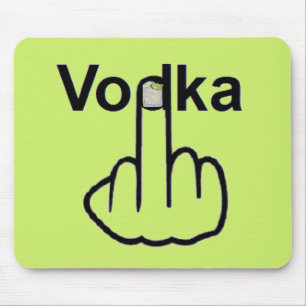 Tapis De Souris Mousepad Vodka Flip