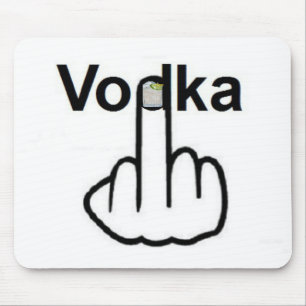 Tapis De Souris Mousepad Vodka Flip
