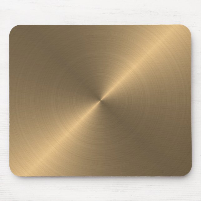 Tapis De Souris Mousepads avec la texture métallique d'or (Devant)