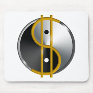 Tapis De Souris Mouspad d'Objectivist Yin/Yang