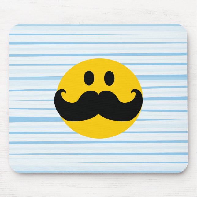 Tapis De Souris Moustache (Devant)