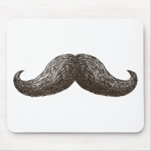 Tapis De Souris Moustache de La (lumière)