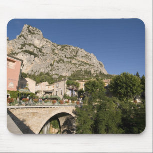Tapis De Souris Moustiers-Sainte-Marie, Provence, France.