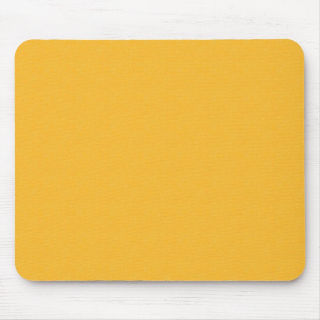 Tapis De Souris Moutarde de miel unique couleur (Devant)