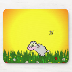 Tapis De Souris Moutons de champ