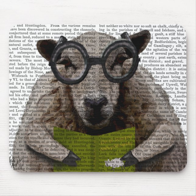 Tapis De Souris Moutons intelligents (Devant)