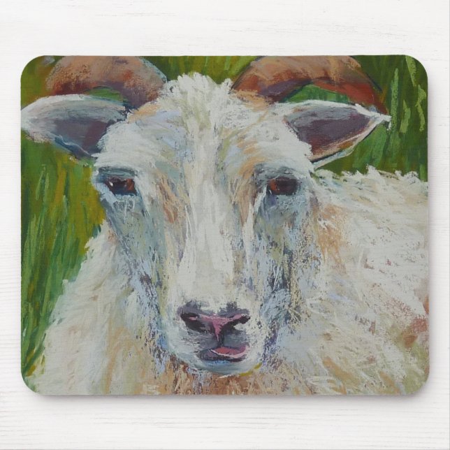 Tapis De Souris Moutons islandais Mousepad… Inspiré par l'Islande (Devant)