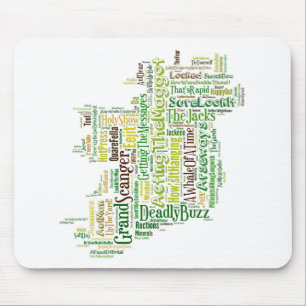 Tapis De Souris MPA irlandais d'argot