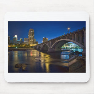 Tapis De Souris MplsSkyline3rdAveBridgeNightview_rs.jpg