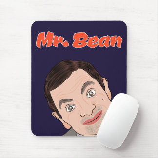 Tapis De Souris Mr. Bean (Rowan Atkinson) Fan Art Mousepad