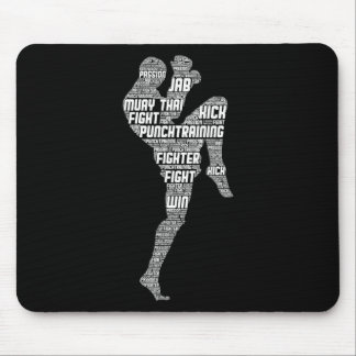 Tapis De Souris Muay Thai Boxes Taekwondo Hommes Garçons Enfants