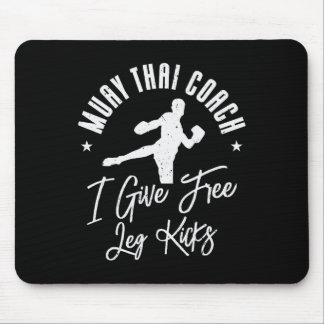 Tapis De Souris Muay Thai Coach Kickboxing Instructor Martial Arts