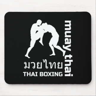 Tapis De Souris Muay Thai Kickboxing Fighter Mixed Martial Arts 