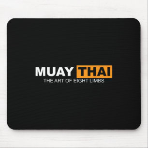Tapis De Souris Muay Thai l'art des huit membres de kickboxing et