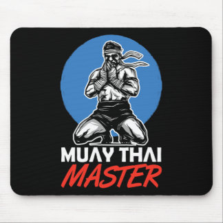 Tapis De Souris Muay Thai Master Hobby Martial Arts Boxing Fighter
