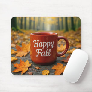 Tapis De Souris Mug rouge pour une belle chute