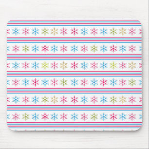 Tapis De Souris Multi-color snowflakes
