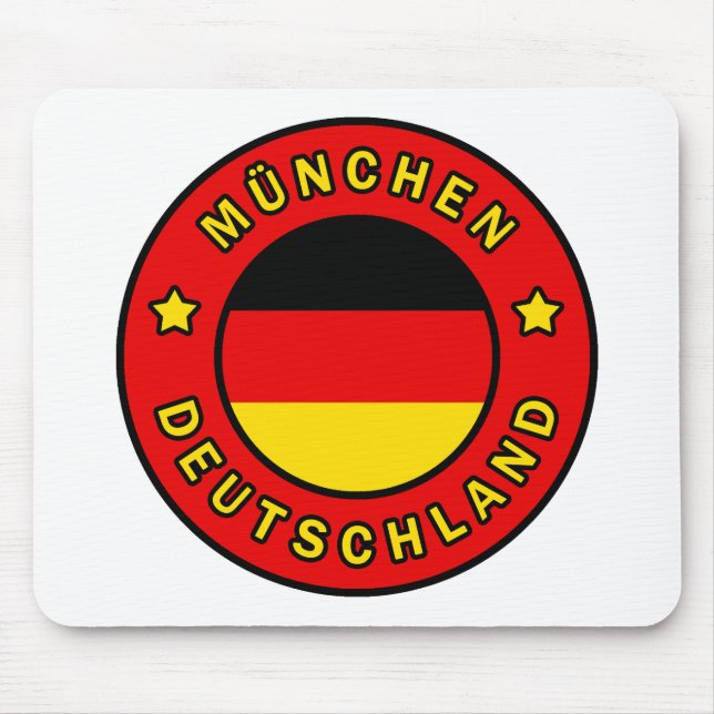 Tapis De Souris München Deutschland (Devant)