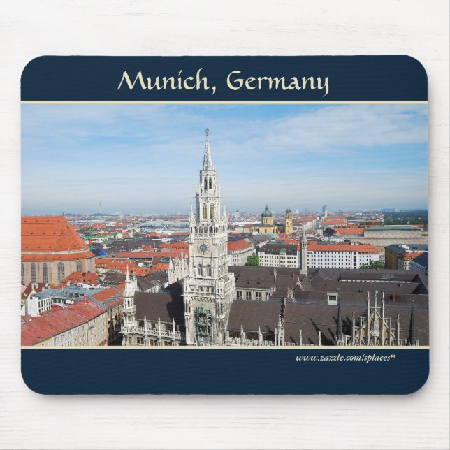 Tapis De Souris Munich, Allemagne Mousepad (Devant)