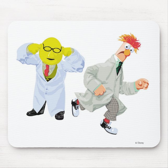 Tapis De Souris Muppets Beaker et Bunson Disney (Devant)