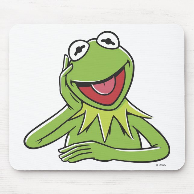Tapis De Souris Muppets Kermit Souriant Disney (Devant)
