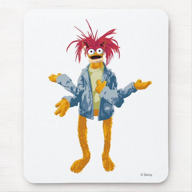 Tapis De Souris Muppets Pepe le roi crevette debout Disney (Devant)