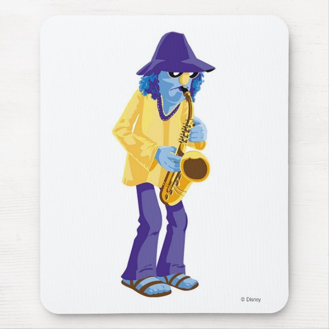 Tapis De Souris Muppets Zoot jouer le saxophone Disney (Devant)