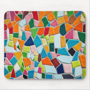 Tapis De Souris Mur Mosaïque Simulé