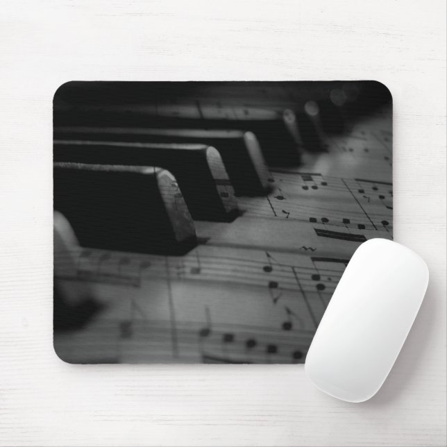 Tapis De Souris Music Piano Keys (Avec souris)