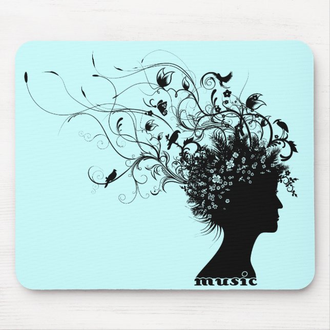 Tapis De Souris MusicHead Mousepad (Devant)