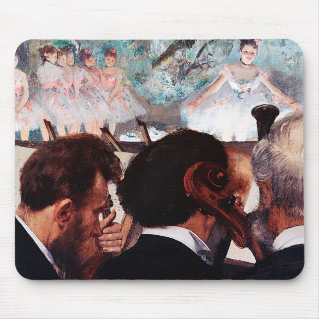 Tapis De Souris Musiciens d'orchestre, Edgar Degas (Devant)