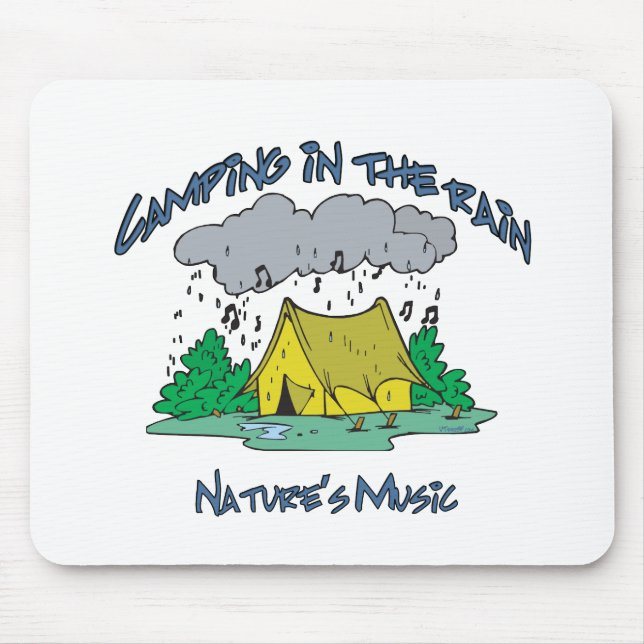 Tapis De Souris Musique CAMP-Natures (Devant)