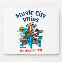 Musique City Phins Souris Pad