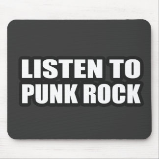 Tapis De Souris Musique de punks de rocker punk de punker de fille