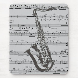 Tapis De Souris Musique de saxophone