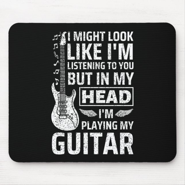 Tapis De Souris Musique guitare (Devant)