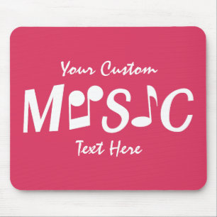 Tapis De Souris MUSIQUE mousepad personnalisé