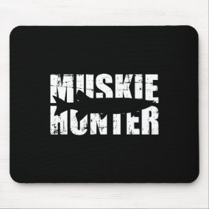 Tapis De Souris Muskie Hunter Fishing