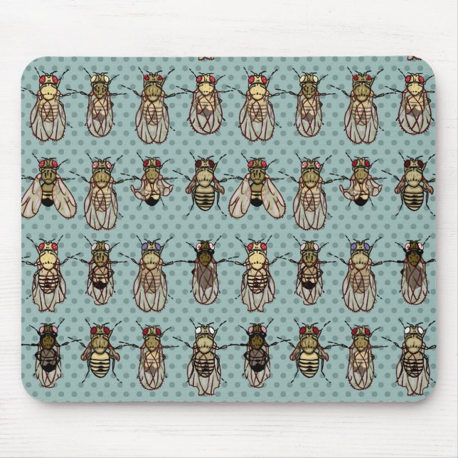 Tapis De Souris Mutants de drosophile (Devant)