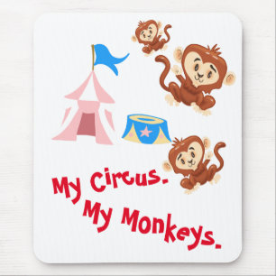 Tapis De Souris My Circus. My Monkeys.